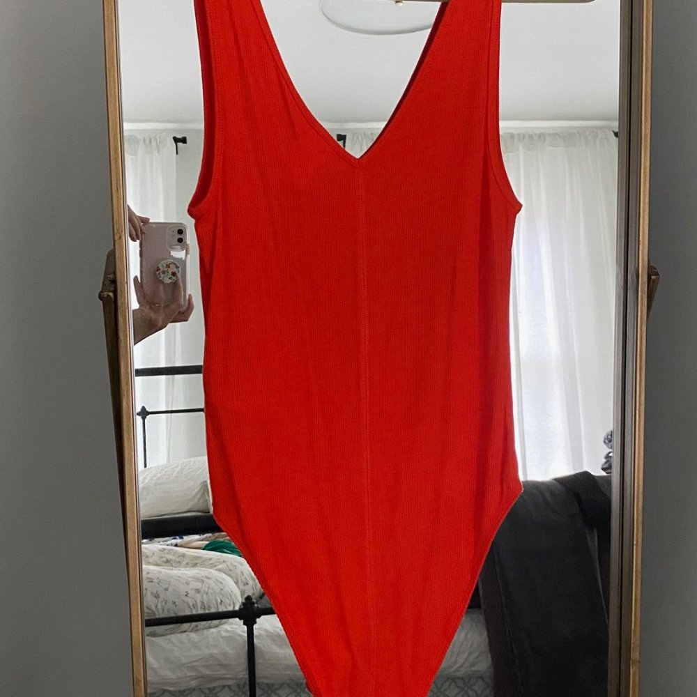 H&M Basics V-Neck Bodysuit